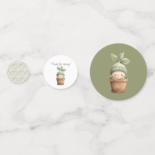 A Little Sprout on the Way Table コンフェッティ (裏面)