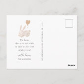 A Little SweetheartはBaby Showerの途中にある ポストカード (裏面)