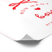 A Little Sweetheart How many Bows game ポスター (角)