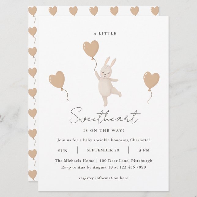 A Little Sweetheart is on the Wayベビー (正面/裏面)