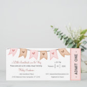 A Little Sweetheart is on the Way招待状 招待状 (スタンド正面)