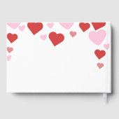 A Little Sweetheart Is on the way baby shower ゲストブック (裏面)