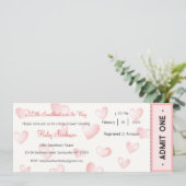 A Little Sweetheart is on the Way Invitation 招待状 (スタンド正面)