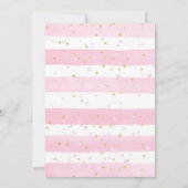 A Little Sweetheart Valentine Baby Is on her way  招待状 (裏面)