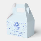 A Little Sweetheart Valentines Boy Baby Shower フェイバーボックス (正面サイド)