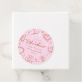 A Little Sweetheart Valentine's Day Baby Shower フェイバータグ (インサイチュ)