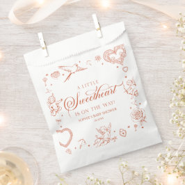 A Little Sweetheart Valentine's Day Baby Shower フェイバーバッグ