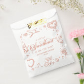 A Little Sweetheart Valentine's Day Baby Shower フェイバーバッグ (封をした状態)