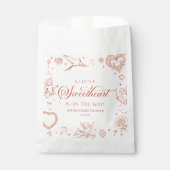 A Little Sweetheart Valentine's Day Baby Shower フェイバーバッグ (正面)