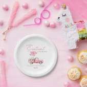 A Little Sweetheart Valentine's Day Baby Shower ペーパープレート (パーティー)