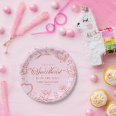 A Little Sweetheart Valentine's Day Baby Shower ペーパープレート (パーティー)