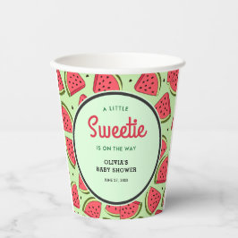 A Little Sweetie Summer Watermelon Baby Shower  紙コップ