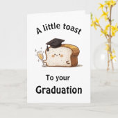 A Little Toast to Your Graduation カード (黄色い花)