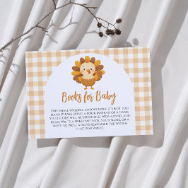 A Little Turkey Baby Shower Books For Baby エンクロージャーカード