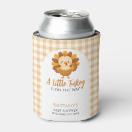 A Little Turkey Baby Shower Thanksgiving 缶クーラー