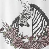 A Little Wild One Baby Zebra Print Backdrop タペストリー