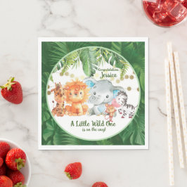 A Little Wild One Is On the Way スタンダードランチョンナプキン