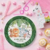 A Little Wild One Is On the Way ペーパープレート (パーティー)
