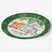 A Little Wild One Is On the Way ペーパープレート (アングル)