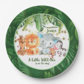 A Little Wild One Is On the Way ペーパープレート (正面)