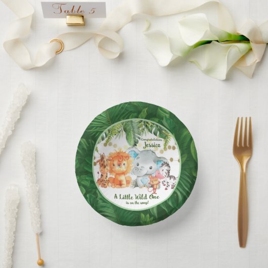 A Little Wild One Is On the Way ペーパーボウル (ウェディング)