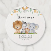 A Little Wild One Safari Animals フェイバータグ (正面)