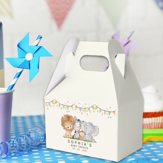 A Little Wild One Safari Animals フェイバーボックス