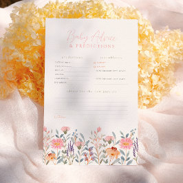 A Little Wildflowerベビー予測とアドバイスゲーム