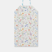 A little Wildflower Baby Shower Thank You ギフトタグ (裏面)