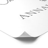 A Little Wildflower Floral Baby Shower Welcome ポスター (角)