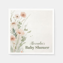 A Little Wildflower Girl  Baby Shower