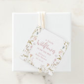 A Little Wildflower Rustic Boho Baby Shower with a フェイバータグ (インサイチュ)