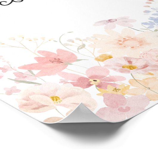 A Little Wildflower Thanks for 来. ポスター (角)