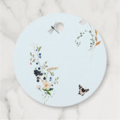 A little Wildflower Wild Flower Baby Shower フェイバータグ (裏面)