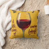 A Little Wine Of Courage クッション (ブランケット)
