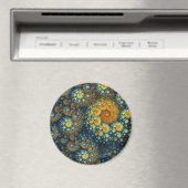 "a.lone"ブルースパイラルフラクオーガニックラクタ マグネット (インサイチュ (食洗機))