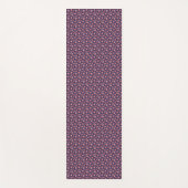 A long, rectangular navy blue yoga mat  ヨガマット (正面)