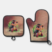 A look full of charm and adventure, 鍋つかみ&鍋敷きセット (正面)