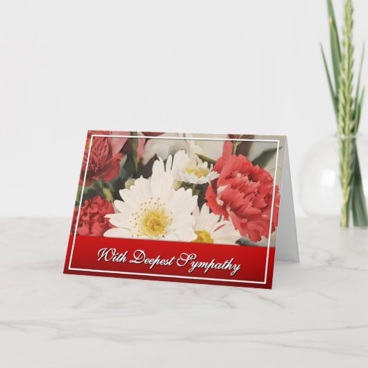 A loss such as this... Sympathy Card カード (正面)