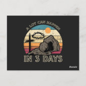 A Lot Can Happen in 3 Days Easter Religious ポストカード (裏面)