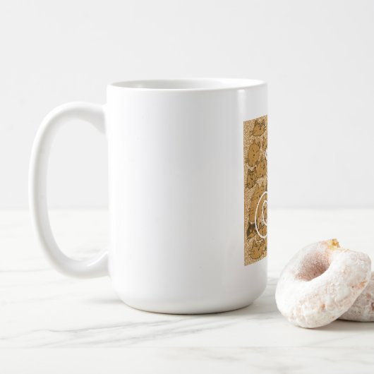 a lot of CAT コーヒーマグカップ (ドーナツ)