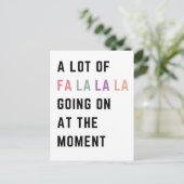 A Lot Of Fa La La La Going On At The Moment シーズンポストカード (スタンド正面)