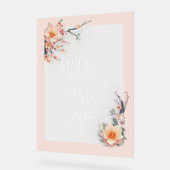 A Love Blossoming Under the Cherry Trees アクリルサイン (傾斜)