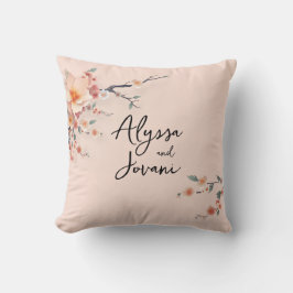 A Love Blossoming Under the Cherry Trees クッション