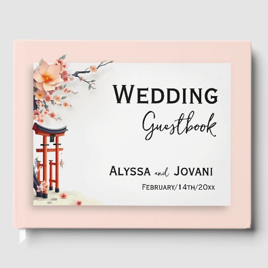 A Love Blossoming Under the Cherry Trees ゲストブック (正面)