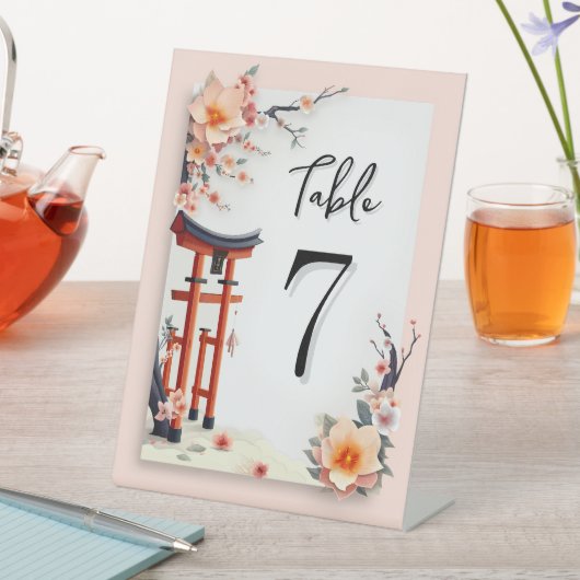 A Love Blossoming Under the Cherry Trees 台座サイン (インサイチュ)