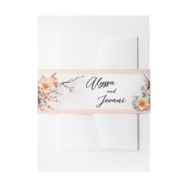 A Love Blossoming Under the Cherry Trees 招待状ベリーバンド