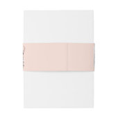 A Love Blossoming Under the Cherry Trees 招待状ベリーバンド (裏面例)