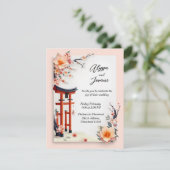 A Love Blossoming Under the Cherry Trees 招待状 (スタンド正面)