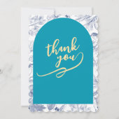 A Love Story Begins – Our Wedding Day 招待状 (裏面)